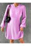 Skirt Selanic Knitted Knitting Dress - 3