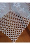 100 cm Lace Fiskos Tablecloth - Handcrafted and Coffee Table Medium - 5