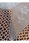 100 cm Lace Fiskos Tablecloth - Handcrafted and Coffee Table Medium - 6