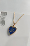 Women's Enamel I'M Good Written Necklace, Heart Necklace - 4