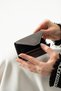Genuine Leather Unisex Accordion Card Holder, Business Card Holder - 4