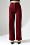 Women's Palazzo Suede Pants / Women's Wide Leg Pants - 5
