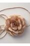 Necklace/choker Necklace/laced Satin Rose Necklace (Skin Color) - 7