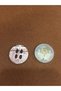 Text Printed Button 6 Pieces - 8