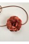 Necklace/choker Necklace/laced Satin Rose Necklace (CARCIN) - 4