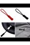 Khaki Zipper Pull Rope Set of 10 Black + Gold Detailed Black Hook Pull Rope Set of 2 - 2