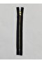 Jeans zipper / iron tooth trouser zipper / black gold teeth 18 cm - 7