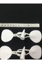 Leather Unit Shepherd Button Set White 2 Pieces - 5