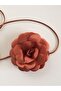 Necklace/choker Necklace/laced Satin Rose Necklace (CARCIN) - 6