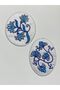 Iron-On Embroidery / Set of 2 - 3