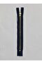 Jeans zipper / iron tooth trouser zipper / navy blue gold teeth 18 cm