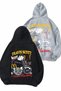 2-Piece Travis Scott Sweatshirt - Black Gray Printed Oversize Thick Hooded Hoodie