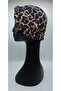 Leopard Patterned Wrap Bonnet - Laci Beige - 2