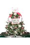 New Year's Snowman with Snow Sprinkler - Illuminated, Musical, 105X162 cm - 2