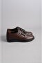 Select 8568 genuine leather comfort women's shoe coffee - 4