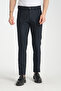 Thick Stripe Pattern Men's Side Pocket Classic Waist Slim Fit Chino Pants - 2