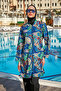 Remsa Parachute Full Covered Hijab Swimsuit R4605 Mahperi - 2
