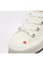 Chuck Taylor All Star Lift Platform Y2K Heart Unisex Cream Sneaker - 5