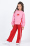 Girl's Flared Basic Suit - 3