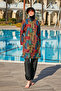 Remsa Parachute Fully Covered Hijab Swimsuit R4603 Cemre - 4