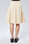 Flammed Linen Midi Size Closh Skirt - 5