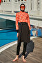 Remsa Parachute Sport Lycra Full Covered Hijab Swimsuit R107 Melis - 2