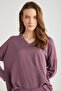 Soft Textured V-Neck Long Sleeve Women's Pjamas Suit - 5