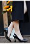 Olba Black Patent Leather Stiletto Shoes - 2