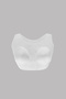 Single bustier hijab swimsuit inside swimsuit bustier rbus-01 white - 4