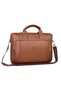 Unisex Tan Color 15.6 Inch Briefcase and Laptop Bag - 3