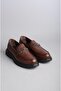 Seç 1110 Genuine Leather Men's Shoes Brown Croco