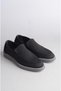 Select santoni anatomical sole men's shoe black