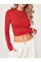 Red Sports Body, Soft Touch Basic with Fingers, Red Sports Crop - 3