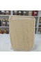 Natural Pumpkin Fiber Processed Square Kitchen and Bathroom Fiber Scrubber 4 Pieces - Bakkal Hasan - 3