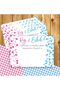 Baby Gender Party Prediction and Wish Memory Card 9 Pieces - 2