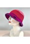 Winter Knit Color Bucket Hat and Mini Wallet