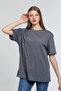 Süperlife Women's Crew Neck Oversize Fit T-Shirt Spr21Yk30 - 3