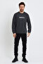Superlife Men's Crew Neck Regular Fit Brooklyn Printed Thin Sweatshirt Spr23Sw330 - 5