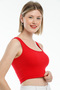 Women's Knitted Crop Athlete-T-Shirt Spr21y19 - 3