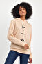 Superlife Women's Hooded Ar Printed Thin Sweatshirt Spr22Swk162 - 6