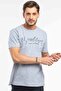 Men's Crew Neck Slim Fit Printed T-Shirt Spr 261 - 2
