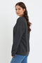 Süperlife Women's Crew Neck Oversize Fit Brooklyn Printed Thin Sweatshirt Spr23Swk330 - 3
