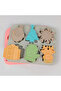 Silicone Cake Mold Chocolate Christmas Figures Mold Candy Dough Stone Powder Candle Mold 6 Pieces - 5