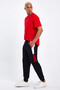 Süperlife Men's Garnished Regular Fit Slim Sweatpants Spr23Ea351 - 8
