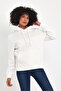 Women's Hooded Comfortable In-mold Fleece 3 thread SweatShirt spr24swk55 - 7