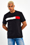 Men's Crew Neck Regular Fit Garnished T-Shirt Spr23ts301 - 4