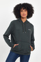 Superlife Women's Hooded Regular Fit Printed Thin Sweatshirt Spr21K61 - 6