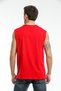 Men's Crew Neck Oversize Fit Air Printed T-Shirt Spr21y05 - 4