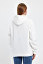 Women's Hooded Comfortable In-mold Fleece 3 thread Mid-Brooklyn Printed SweatShirt spr24swk13 - 5