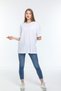Süperlife Women's Crew Neck Oversize Fit T-Shirt Spr21Yk30 - 2